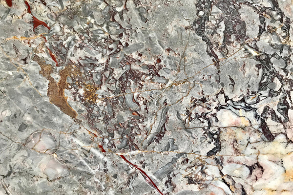 Bismarck - Beistelltisch mit einer Platte aus Kauffinger Marmor