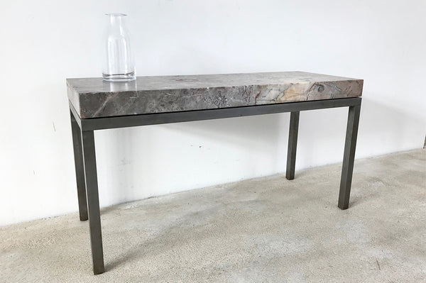 Bismarck - Beistelltisch mit einer Platte aus Kauffinger Marmor