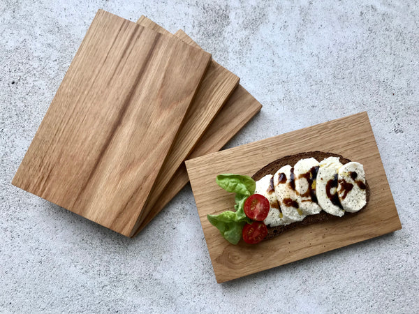 Jausenbrett Set Eiche