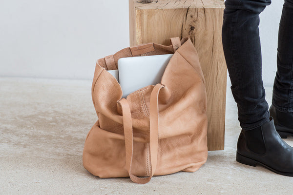 Calamity Jane Sac - Tasche aus blütengegerbten bayrischen Bio-Leder